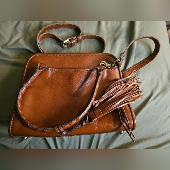 Patricia Nash Handbags - Patricia Nash Small Leather Paris Crossbody Satchel